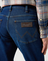Męskie Spodnie Jeansowe Wrangler Greensboro Sunset Rinse 112357414 W15Q008820